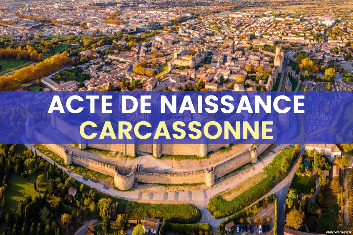 Demande acte de naissance en ligne Carcassonne
