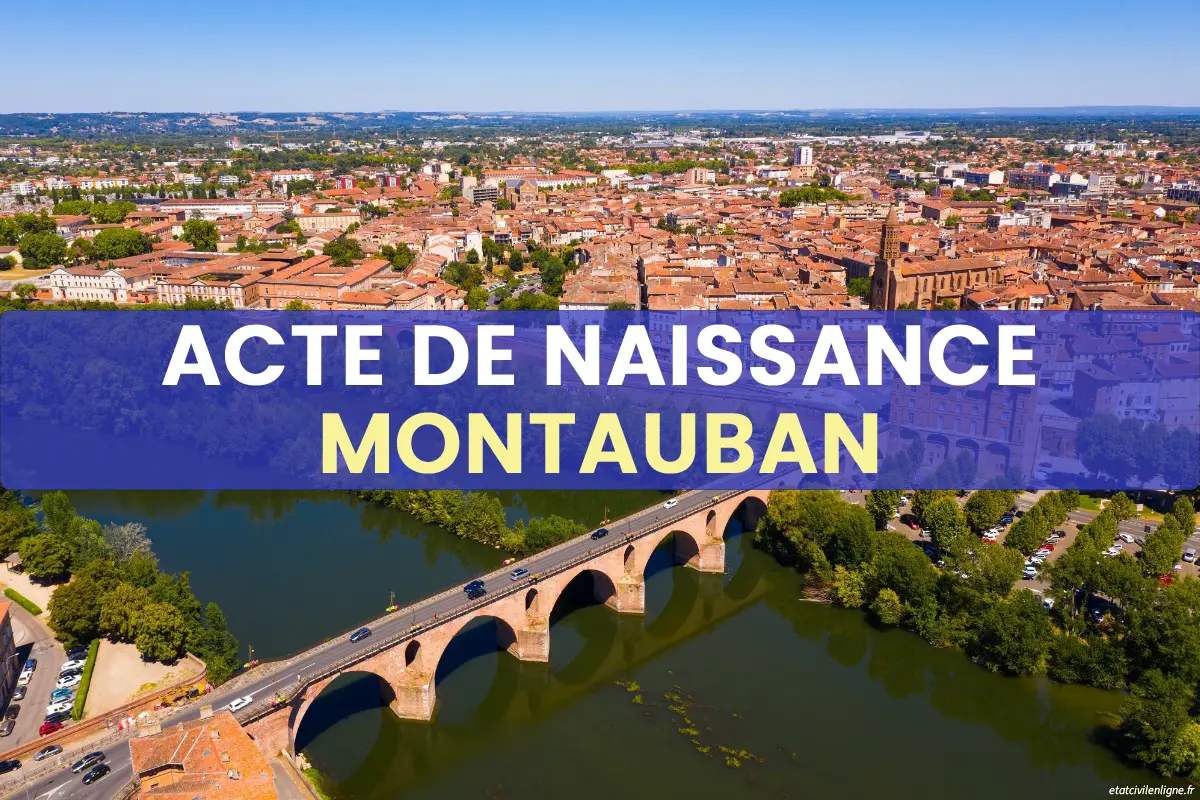 Demande acte de naissance en ligne Montauban
